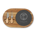 Tulsa Club Signature Engraved Acacia & Slate Charcuterie Board