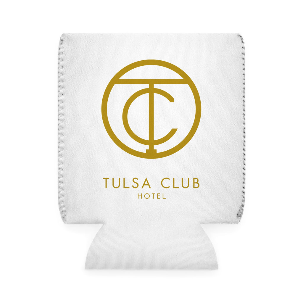Tulsa Club Hotel Heritage Monogram Can Cooler Sleeve