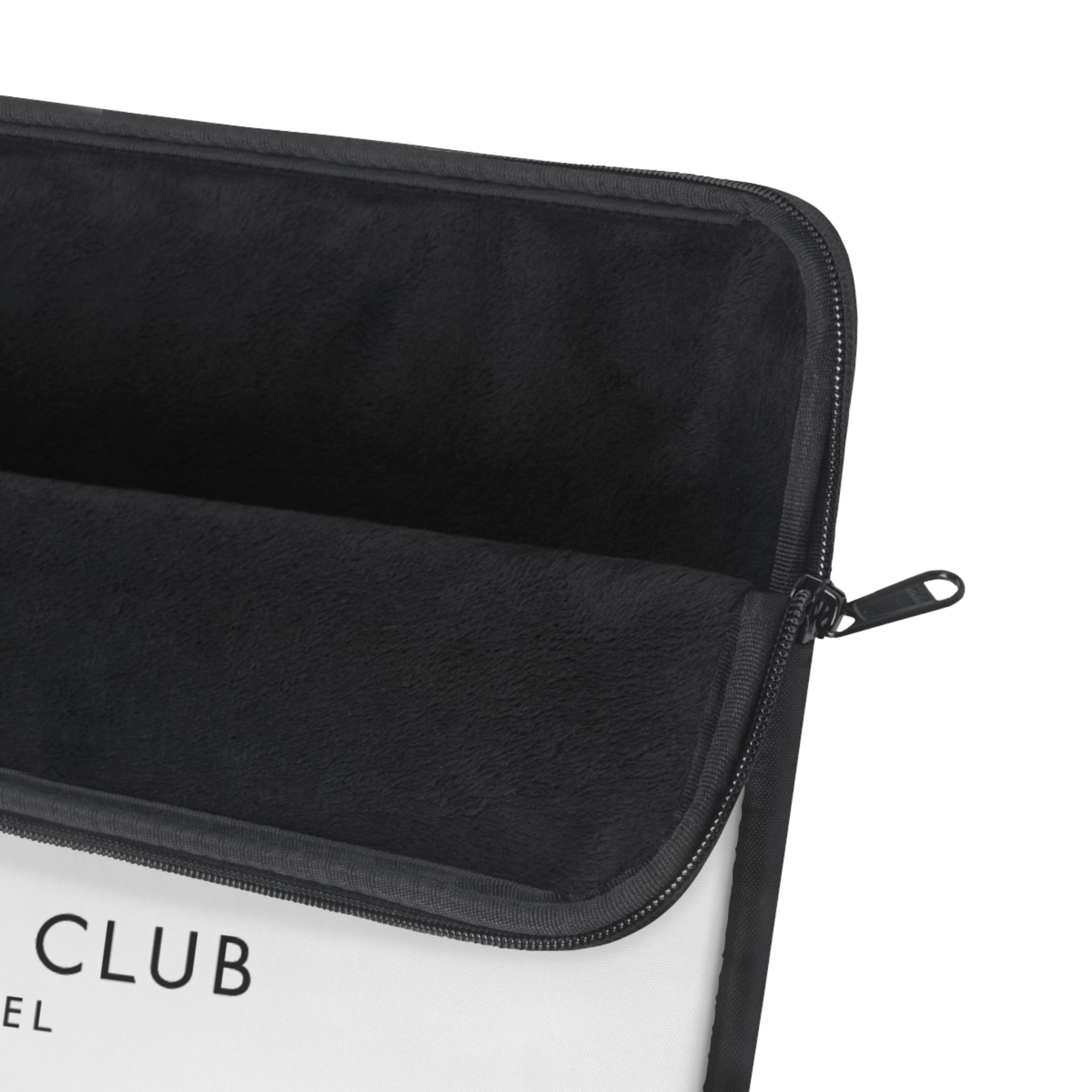 Tulsa Club Hotel Logo Laptop Sleeve — Minimalist Monogram Tech Sleeve